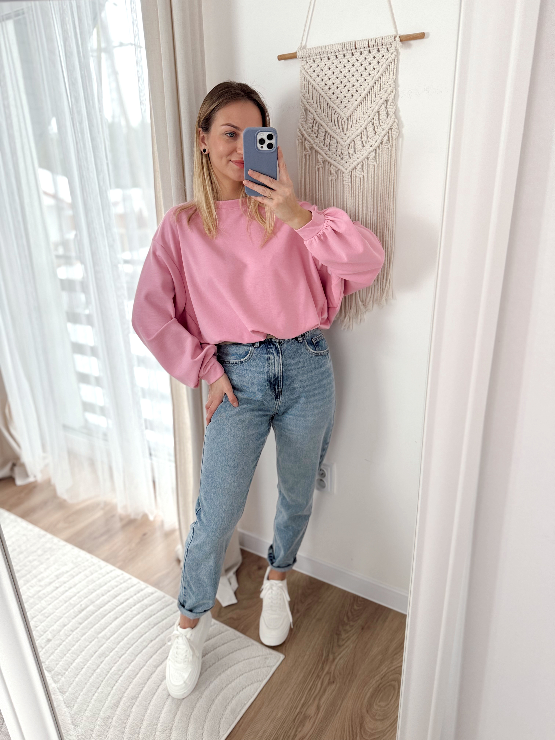 Bluza masełko puder